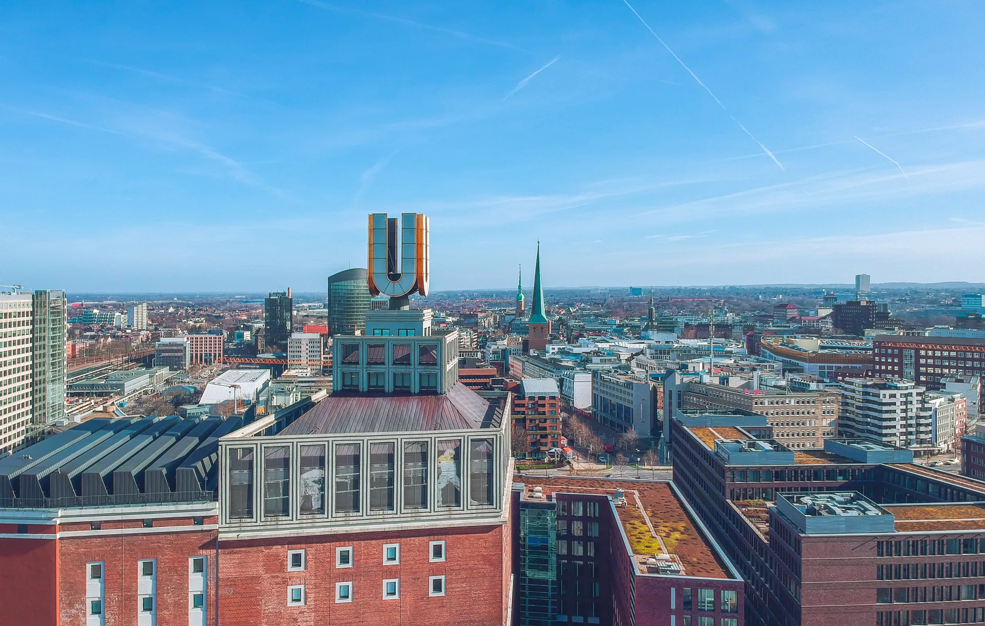 Dortmunder U und Innenstadt von Dortmund – Anwalt für Kündigungsschutz in Dortmund